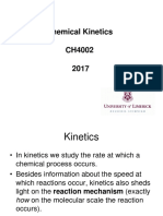 CH4002 L12-16 2017 KH Chemical Kinetics Introduction