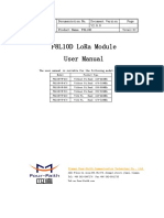 F8L10D LoRa Module User Manual V2.0.0