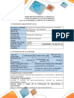 Guía de Actividades y Rúbrica de Evaluación - Paso 3 - Informe Gestión de Aprovisionamiento