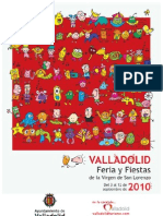 Programa Fiestas Valladolid 2010