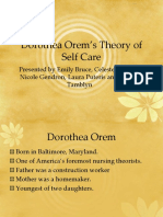 Dorothea Orem Theory