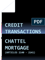 7b CREDIT TRANS Chattel Mortgager