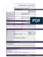 Modelo Registro de Proveedores