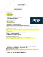 Banco de Preguntas para La Evaluacioìn de I.E.I