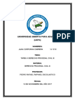 Unidad 2 Derecho Procesal Civil III