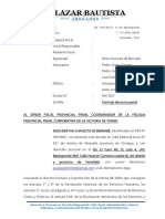 Modelo de Denuncia Por Usurpacion y Daños NCPP