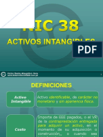 NIC38 Activos Intangibles y Efectos Tributarios