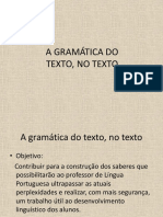 A Gramática Do Texto