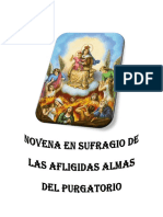 Novena en Sufragio de Las Afligidas Almas Del Purgatorio