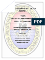 Tratado de Libre Comercio Peru Estados Unidos