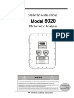 Man - 6020 Photometric Analyzer