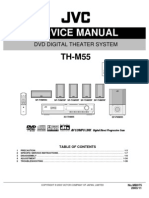 JVC TH-M55 DVD Theater System, SM