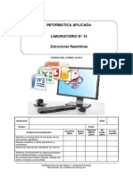 Lab 15 - Estructuras Repetitivas