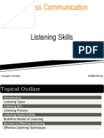 Chapter 5 - Listening Skills