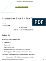 Criminal Law Book 2 - Title Three - Philippine Law Reviewers