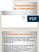 Transmisión de Potencia y Atenuación