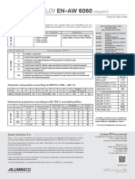 Aluminium Alloy en Aw 6060 Material Data Sheet Aluminco