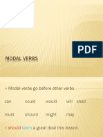 Modal Verbs Presentation