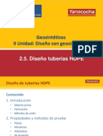 2.5 Diseño Con Tuberías HDPE