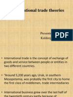 IB International Trade Theories