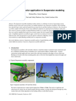 Bushing Connector Application in Suspension Modeling