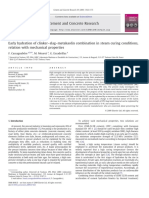 Early Hydration of Clinker-Slag-Metakaolin Combination in Steam Curing Conditions, Relation With Mechanical Properties