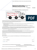 Reminder - Upcoming Form 2290 Deadline For Vehicles 1st Used in January - ExpressTruckTax Blog