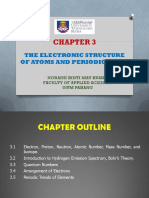 CHM131 - CH 3 - The Electronic Structure of Atoms and Periodic Table PDF