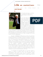 Vidarte, Paco - Deconstrucción - Derrida PDF