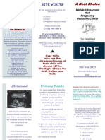 Site Visits: Mobile Ultrasound and Pregnancy Resource Center