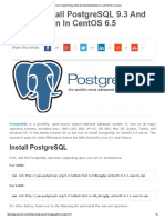 How To Install PostgreSQL 9.3 and PhpPgAdmin in CentOS 6