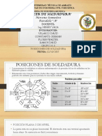 Posiciones de Soldadura Grupo 5