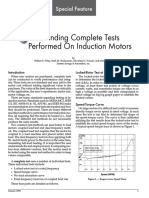 Understanding Complete Test Performed On Induction Motors