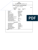 ZO3 PSV-21006 Project - Separador de Control V-211 Relief Valve - Fire Size - Liquid Vaporization