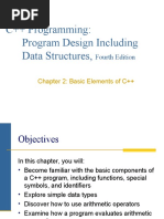 C++ Programming: Program Design Including Data Structures,: Fourth Edition