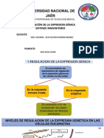 Regulacion de La Exprecion Genica, Sistema Inmunitario