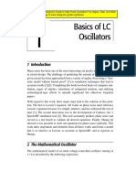 Basics of LC Oscillators: Excerpted From "The Designer's Guide To High-Purity Oscillators" by Hegazi, Rael, and Abidi