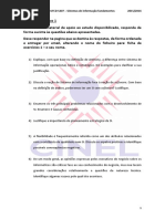 Ficha de Exercicios Nº1