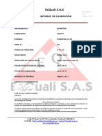 Certificado Calibracion Phmetro