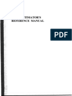 Cost Estimator's Reference Manual