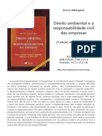 Direito Ambiental e A Responsabilidade Civil Das Empresas Bruno Albergaria