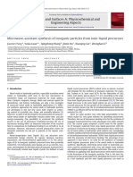 Colloids and Surfaces A. Physicochem. Eng. Aspects 360 (2010) 6-12