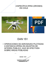 Normativa Específica de Drones Chile