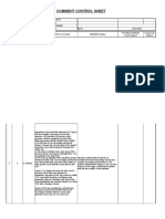 Comment Control Sheet V SIE EL001 COMMON 047 - C