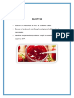 Elaboración de Mermelada de Fresa TAQ