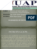 Incremento de Esfuerzo