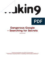 Michał Piotrowski Dangerous Google Searching