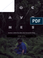 Libro Socavones - Textos Sobre La Obra de Socavón Cine 2008 2016 - Marzo 2017