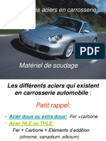 Evolution Des Aciers en Carrosserie