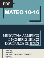 Mateo 10-16